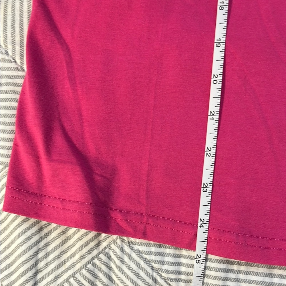 Pink Ruffle Sleeve Women's Top - Picture 4 of 7